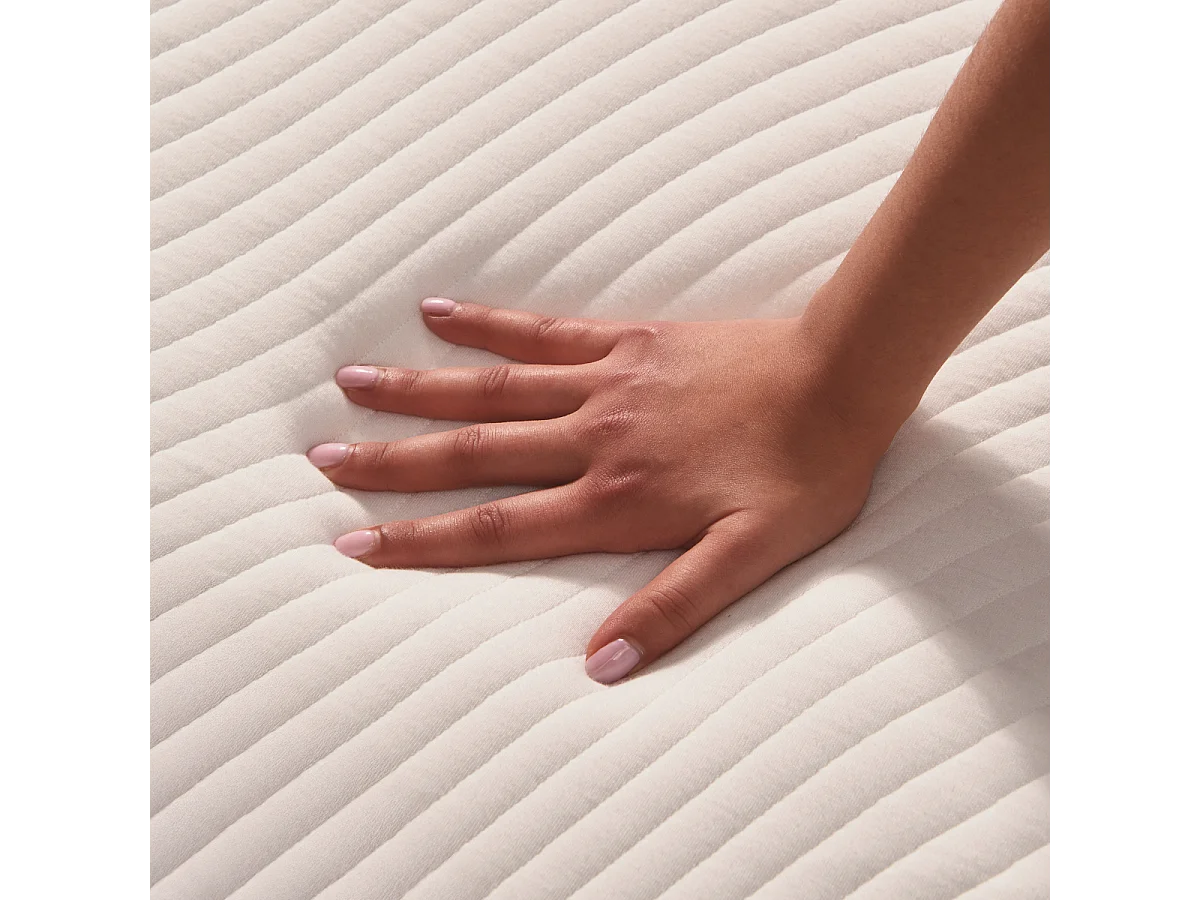 Matelas Hybride 25cm Ressorts ensachés mémoire de forme 160x200cm