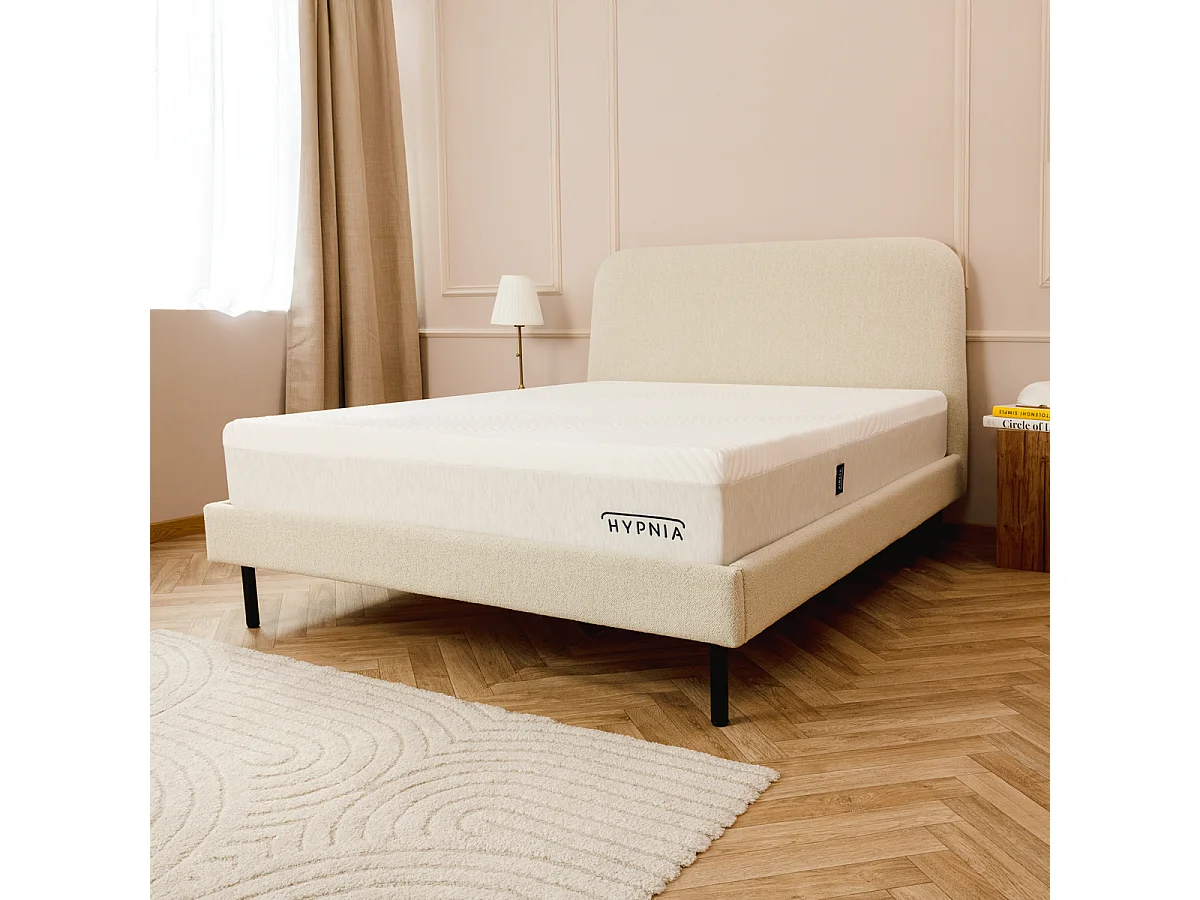 Matelas Hybride 25cm Ressorts ensachés mémoire de forme 140x190cm