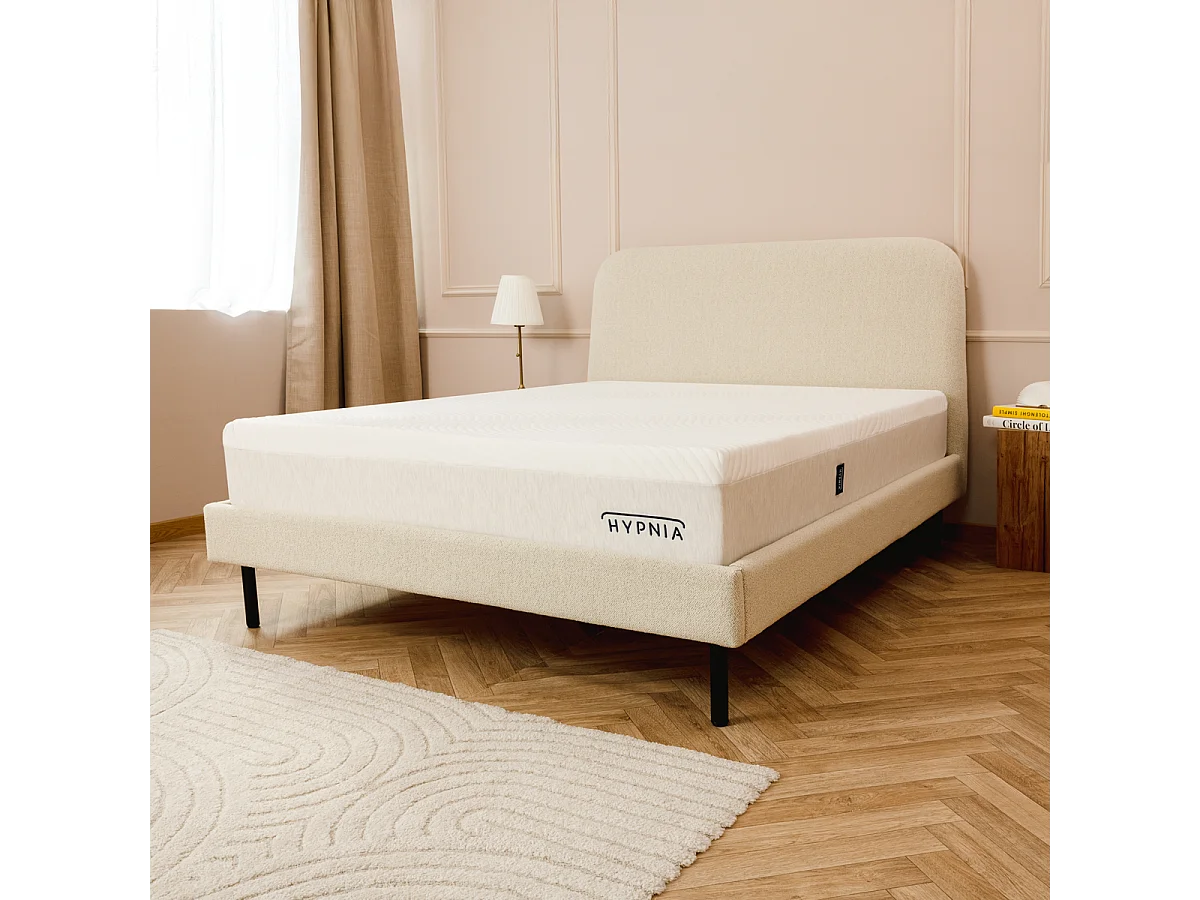 Matelas Hybride 25cm Ressorts ensachés mémoire de forme 140x190cm