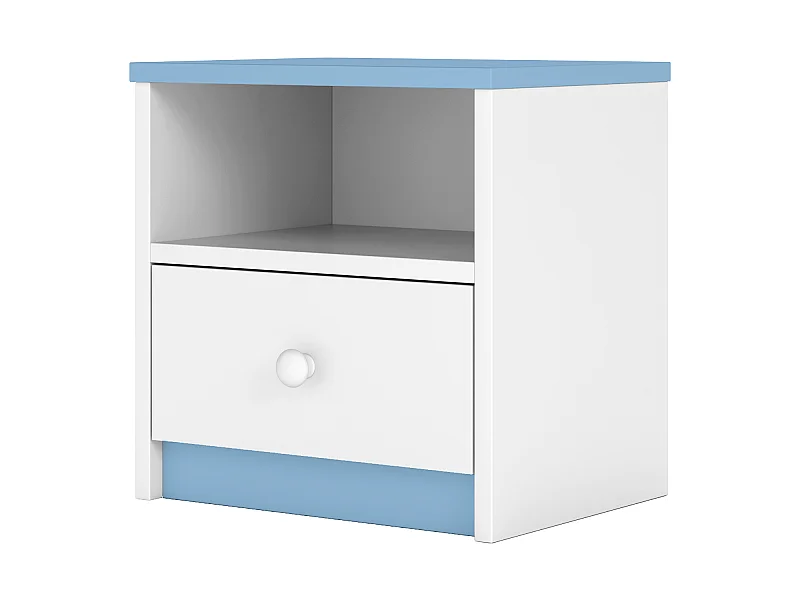 Table de chevet enfant 40 x 39 x 30 cm - Bleu