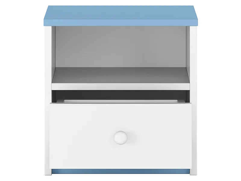 Table de chevet enfant 40 x 39 x 30 cm - Bleu