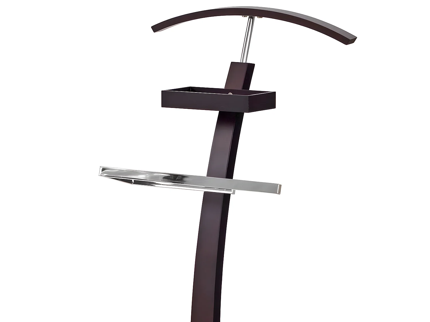 Valet de chambre design 32 x 20 x 117 cm - Wengé