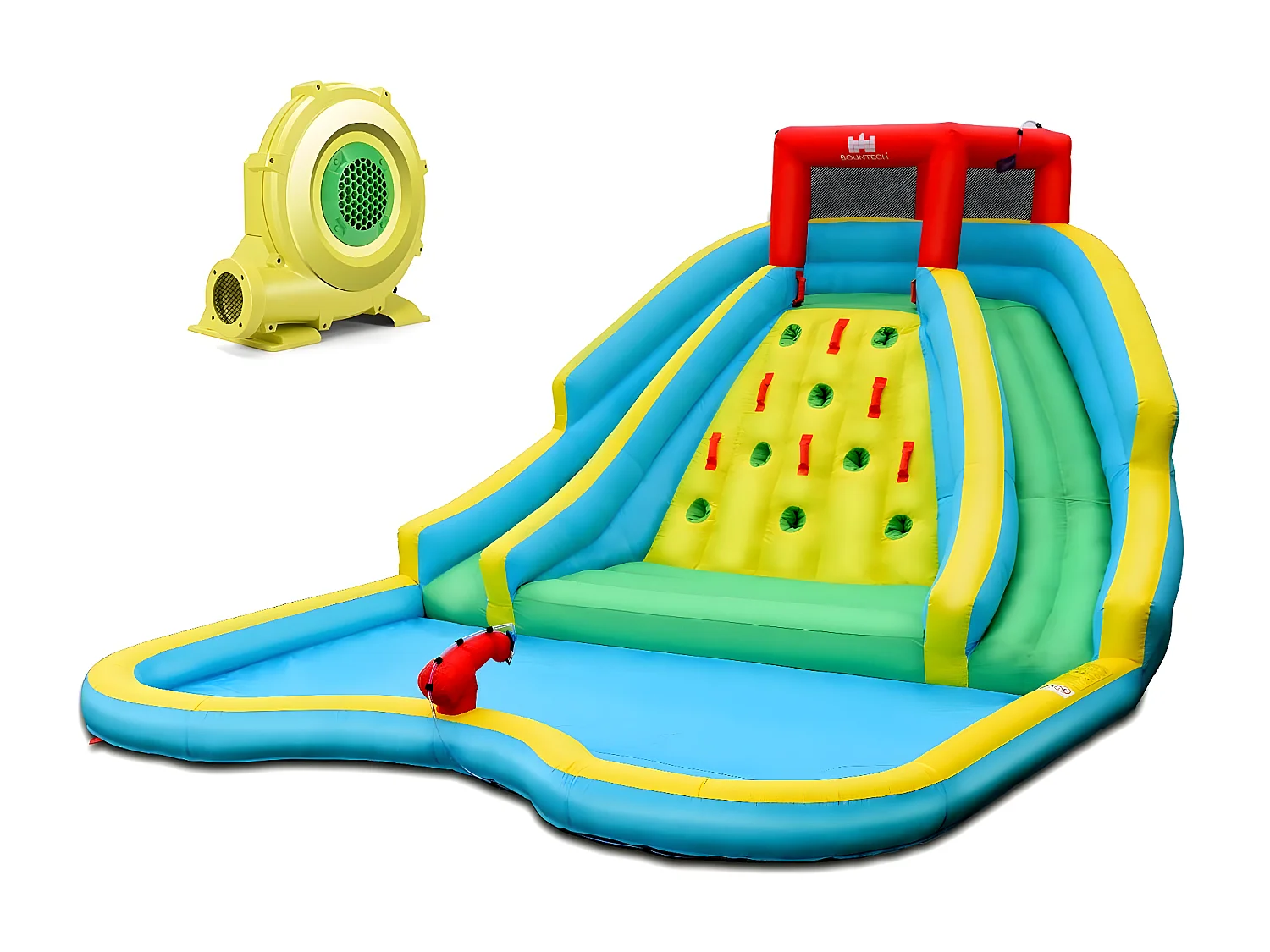 Toboggan aquatique gonflable commercial en PVC personnalisé pour enfants, tobogg Toboggan aquatique gonflable commercial en PVC personnalisé pour enfants, tobogg