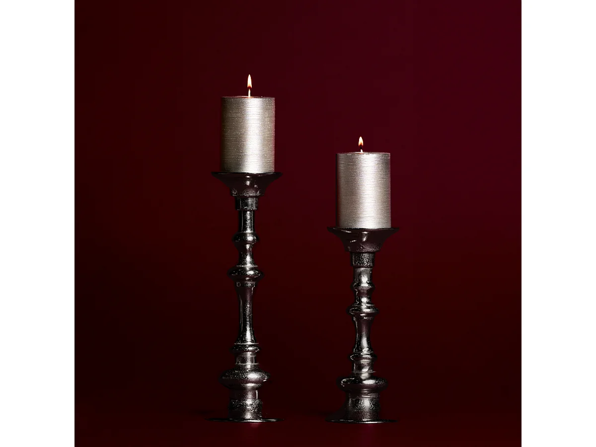 Bougeoir Wonder Petit format - Argenté