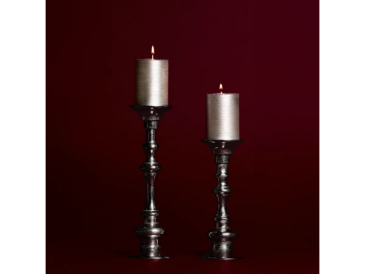 Bougeoir Wonder Petit format - Argenté