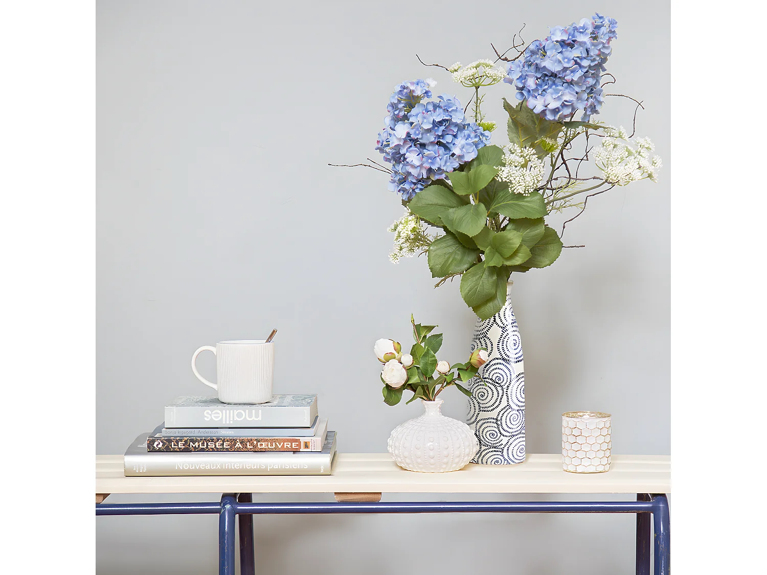 Photophore Maia Moyen Format - Blanc