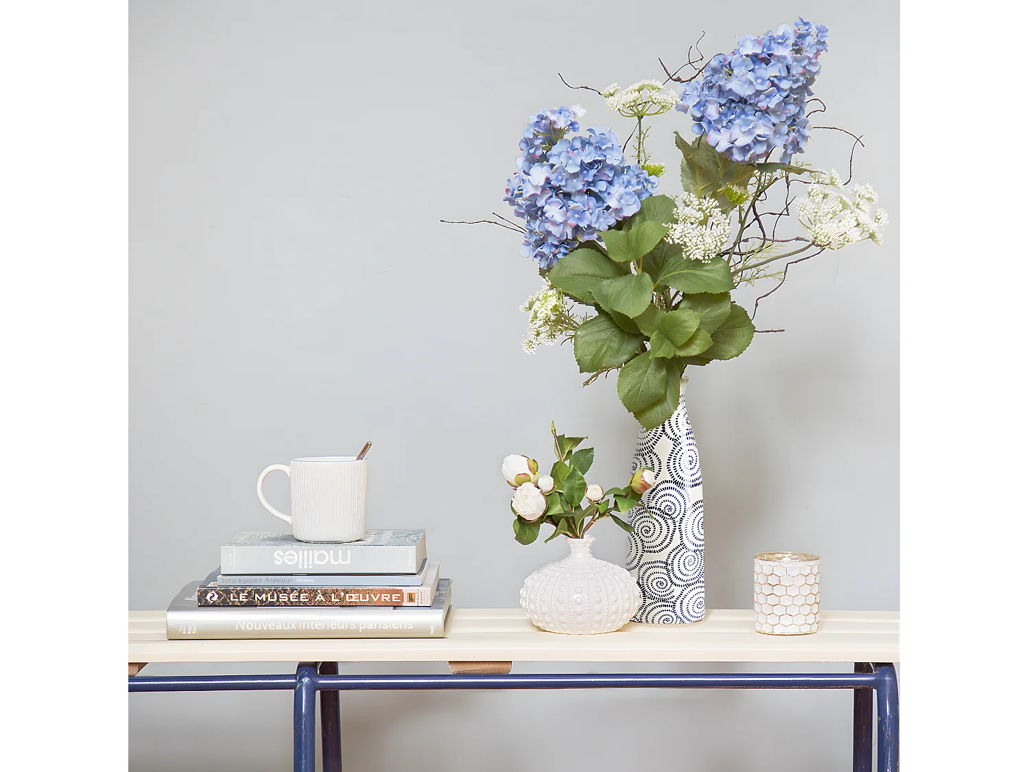 Photophore Maia Moyen Format - Blanc