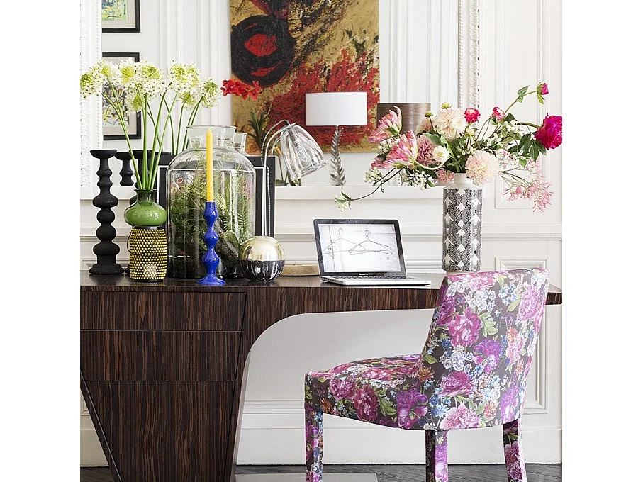 Porte-Bougie Isa Grand Format - Bleu