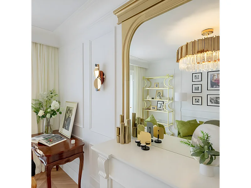 Porte-Bougie Tom - Doré / 16 cm