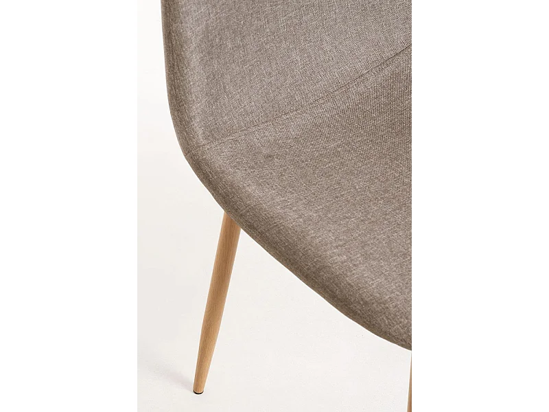 Sillas Comedor - Silla Teok Tela - Beige