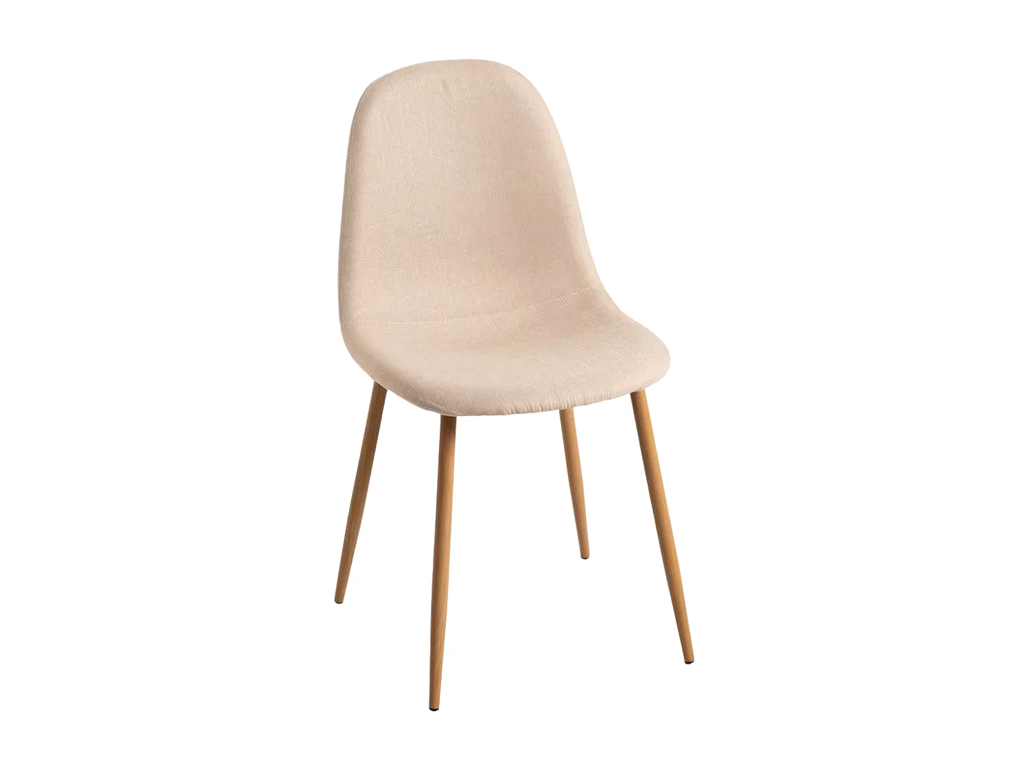 Sillas Comedor - Silla Teok Tela - Beige