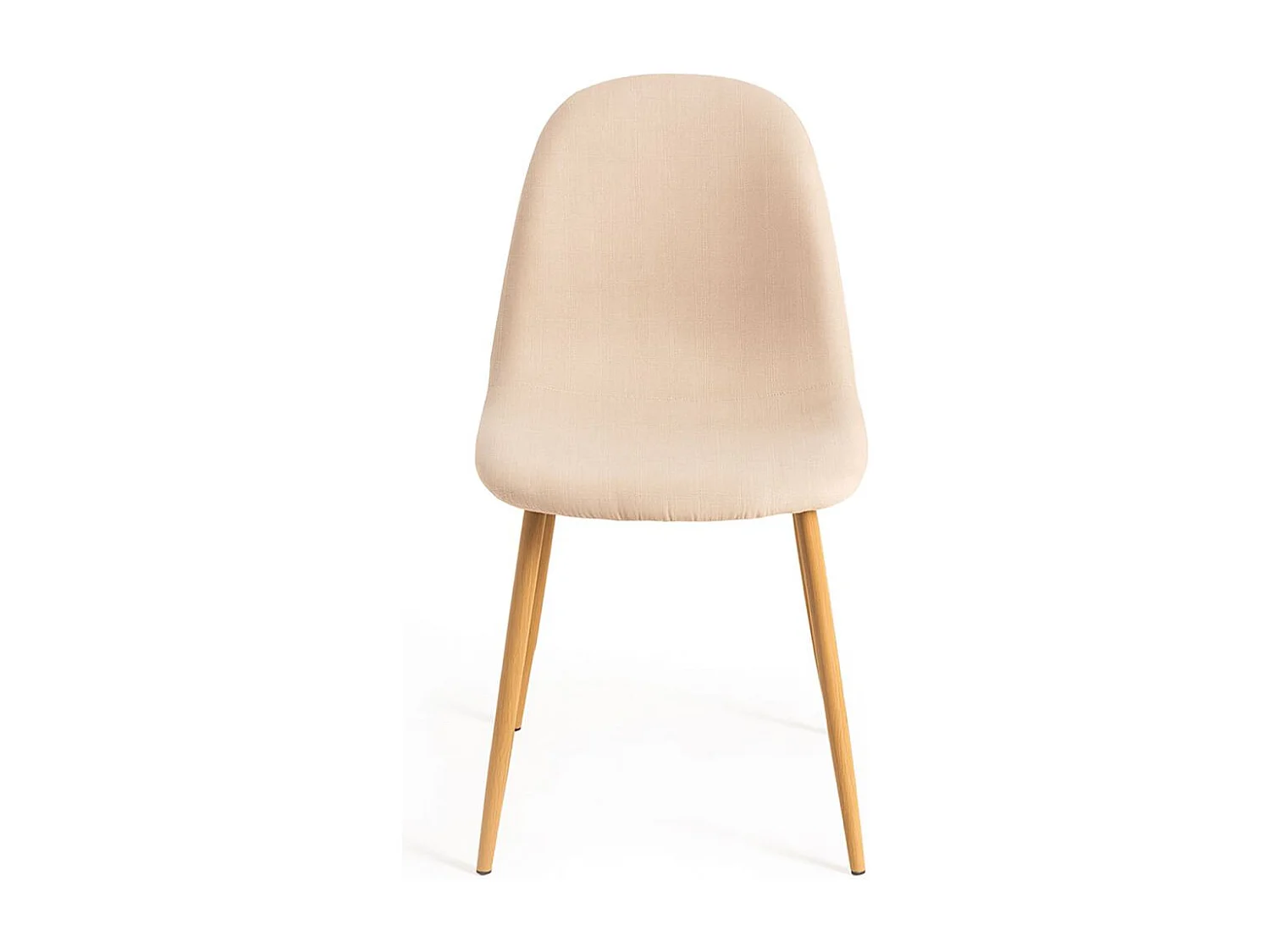 Packs Sillas Comedor - Pack 2 Sillas Teok Tela - Beige