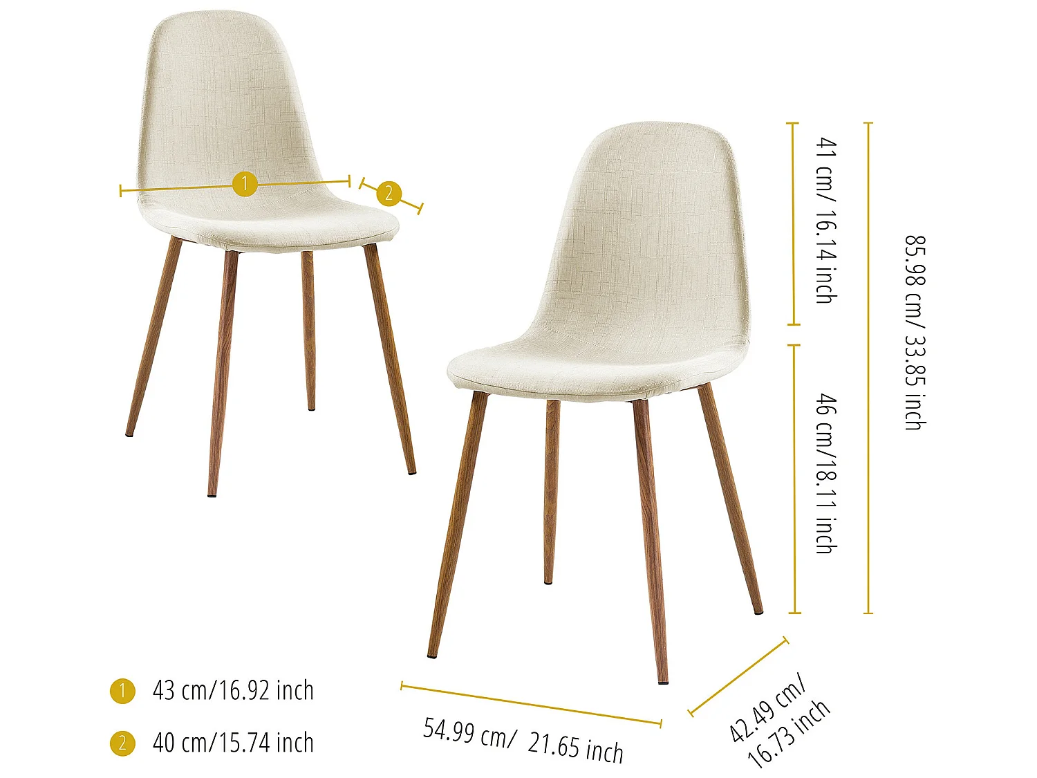 Teamson Home Booglamp|Staande lamp|Arquer gebogen LED vloerlamp, koper, verlichting VN-L00011-EU