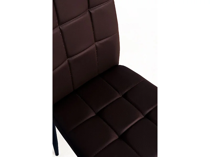 Packs Sillas Comedor - Pack 4 Sillas Lan Polipiel - Marrón