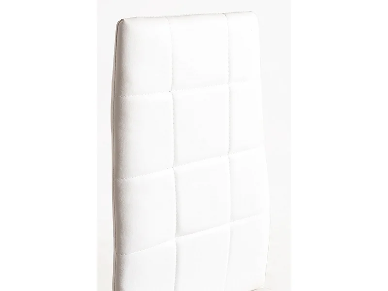 Packs Sillas Comedor - Pack 4 Sillas Lan Polipiel - Blanco