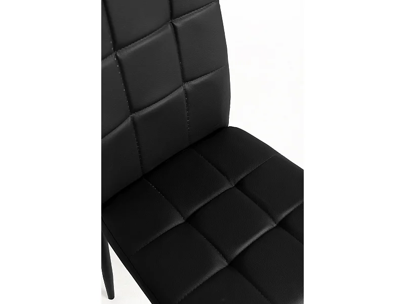 Packs Sillas Comedor - Pack 4 Sillas Lan Polipiel - Negro