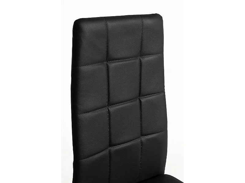 Packs Sillas Comedor - Pack 4 Sillas Lan Polipiel - Negro
