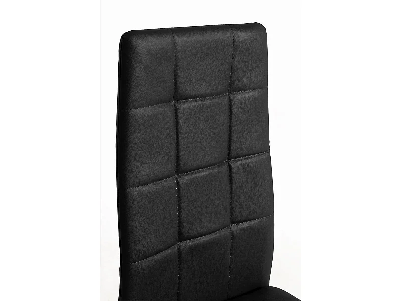 Packs Sillas Comedor - Pack 4 Sillas Lan Polipiel - Negro