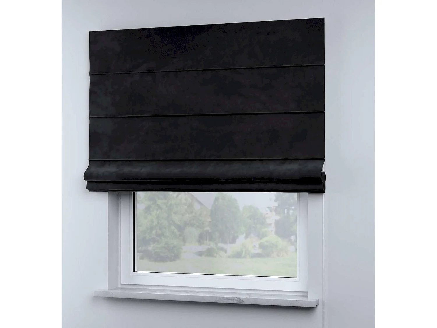 Store vénitien occultant Posh Velvet en velours - 160 x 170 cm