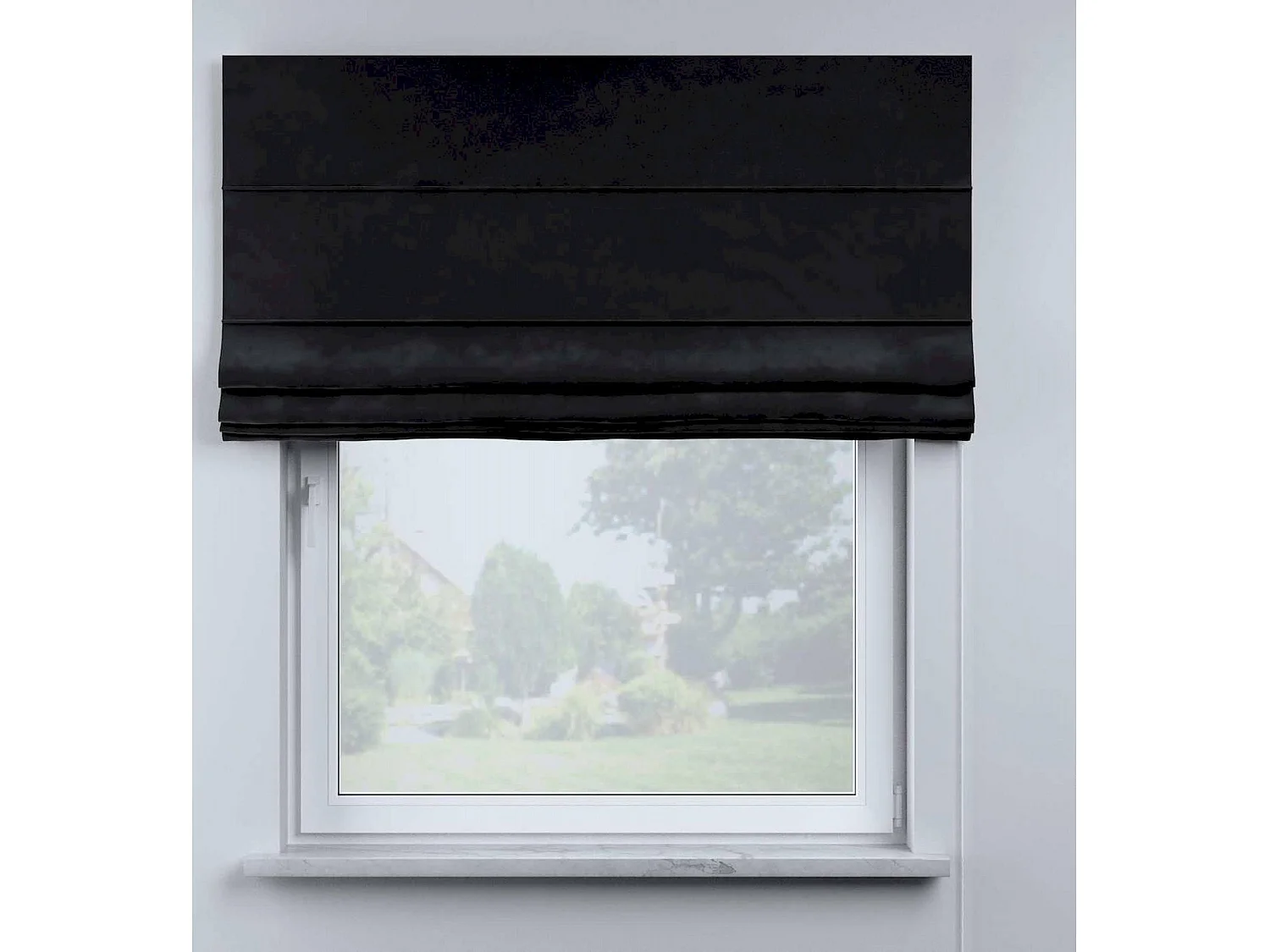 Store vénitien occultant Posh Velvet en velours - 160 x 170 cm