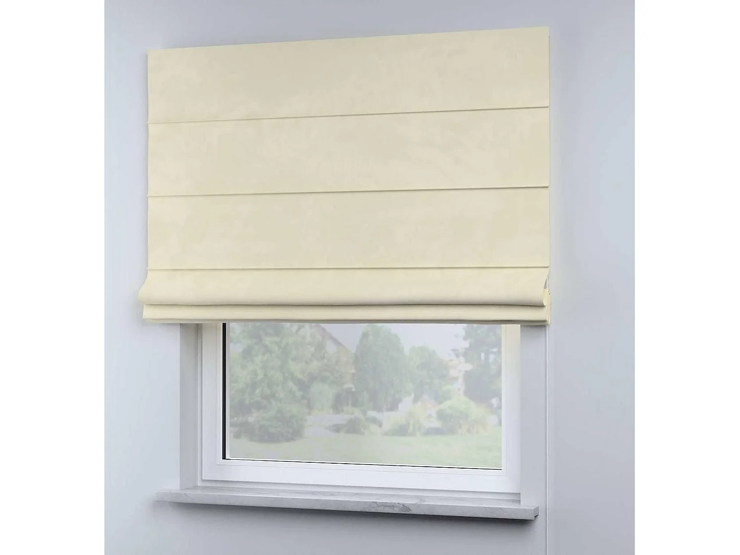 Store vénitien occultant Posh Velvet en velours - 100 x 170 cm