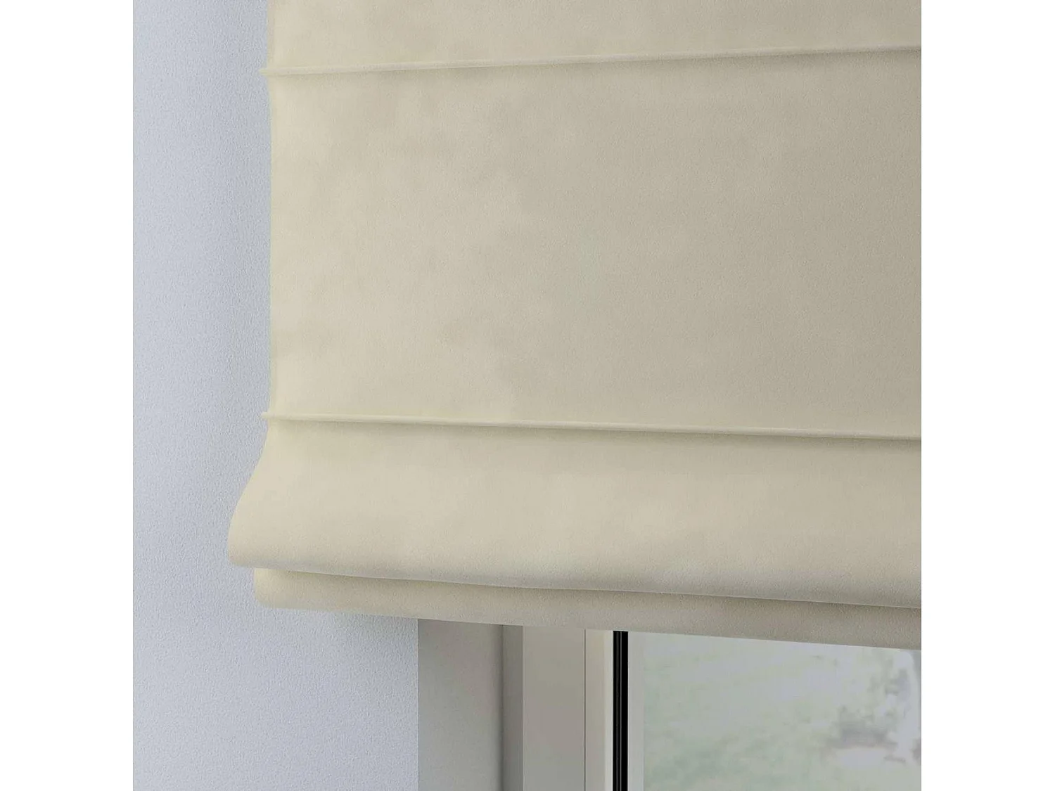 Store vénitien occultant Posh Velvet en velours - 100 x 170 cm