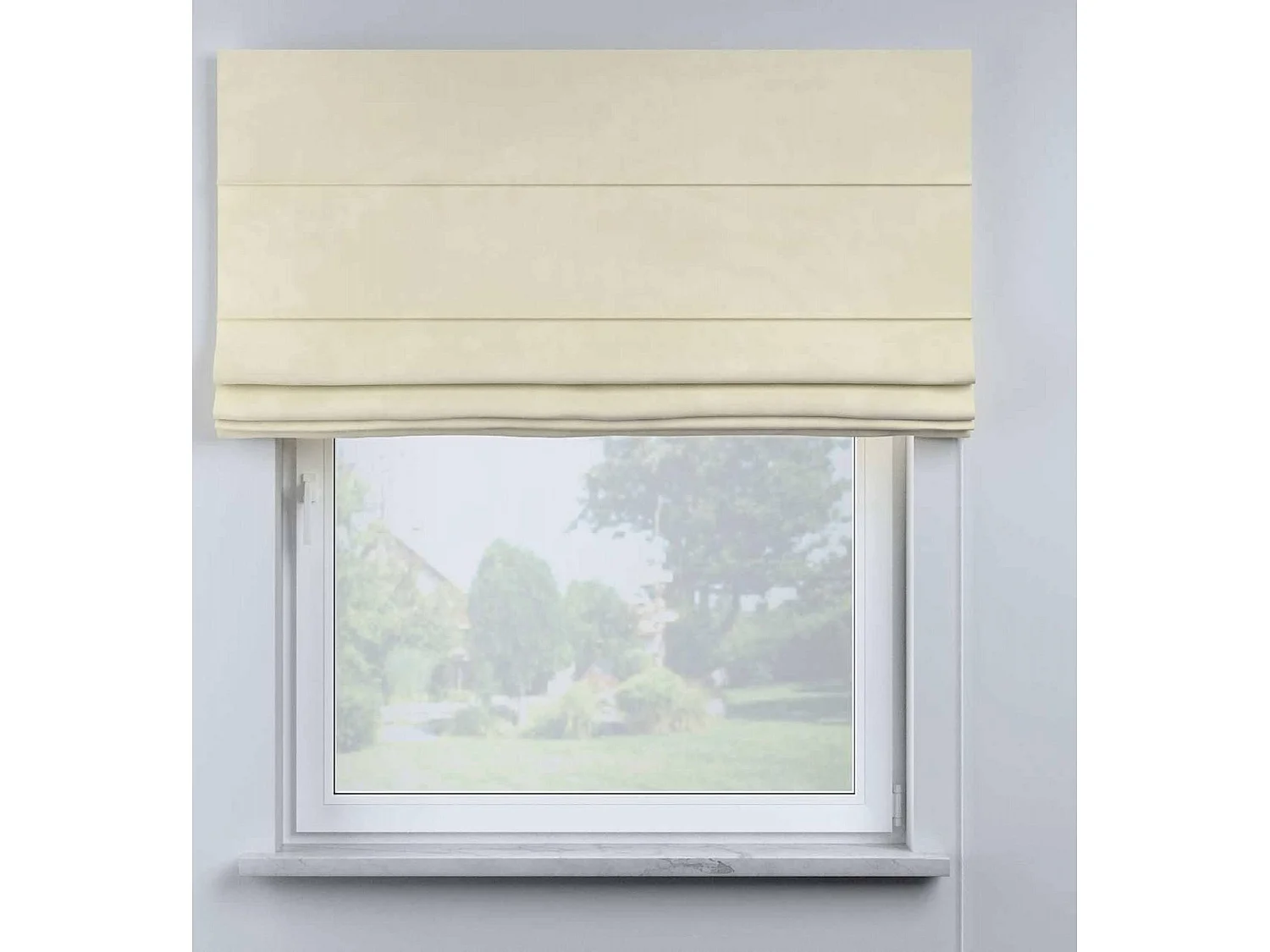 Store vénitien occultant Posh Velvet en velours - 100 x 170 cm