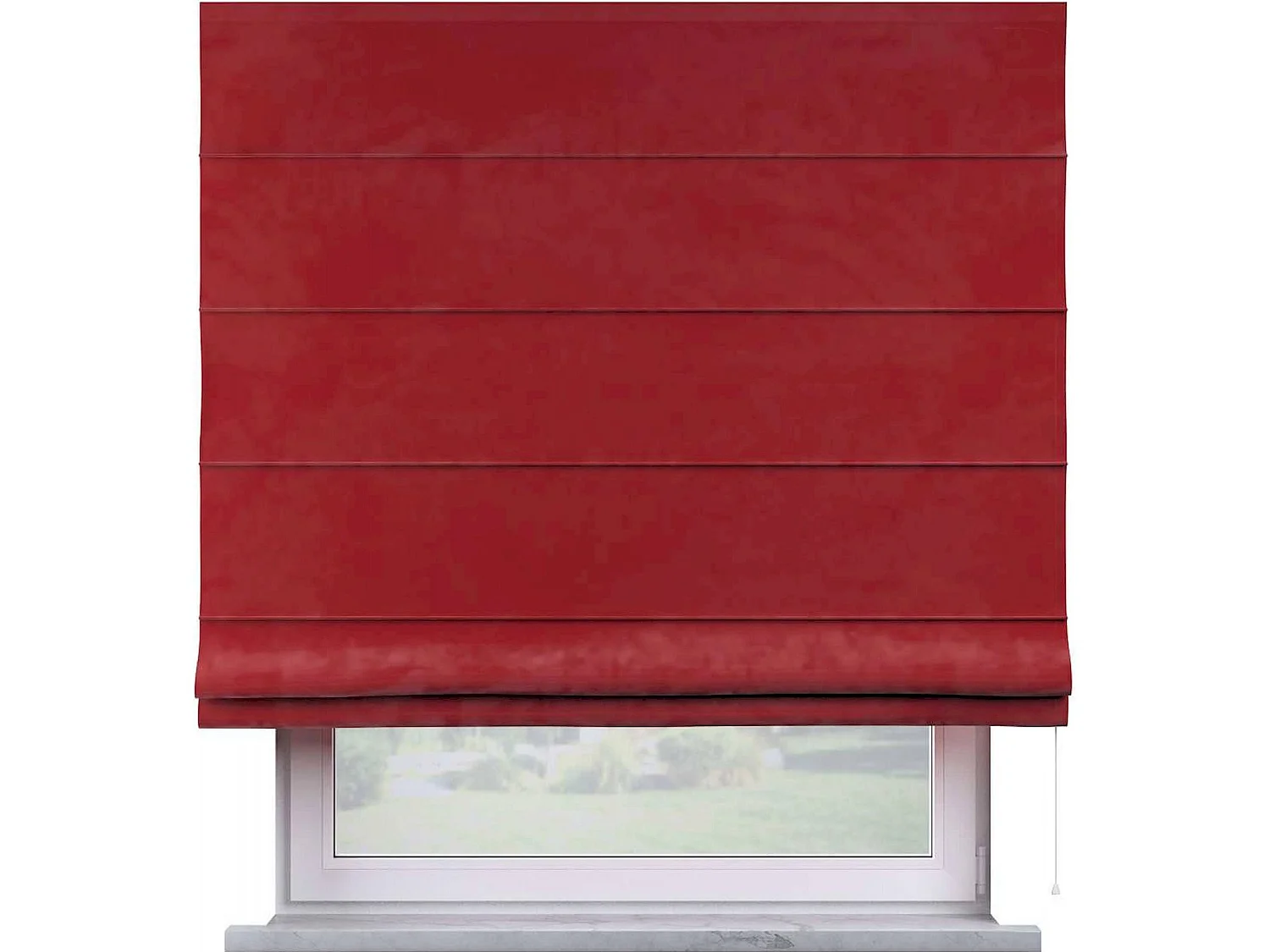 Store vénitien occultant Posh Velvet en velours - 80 x 170 cm