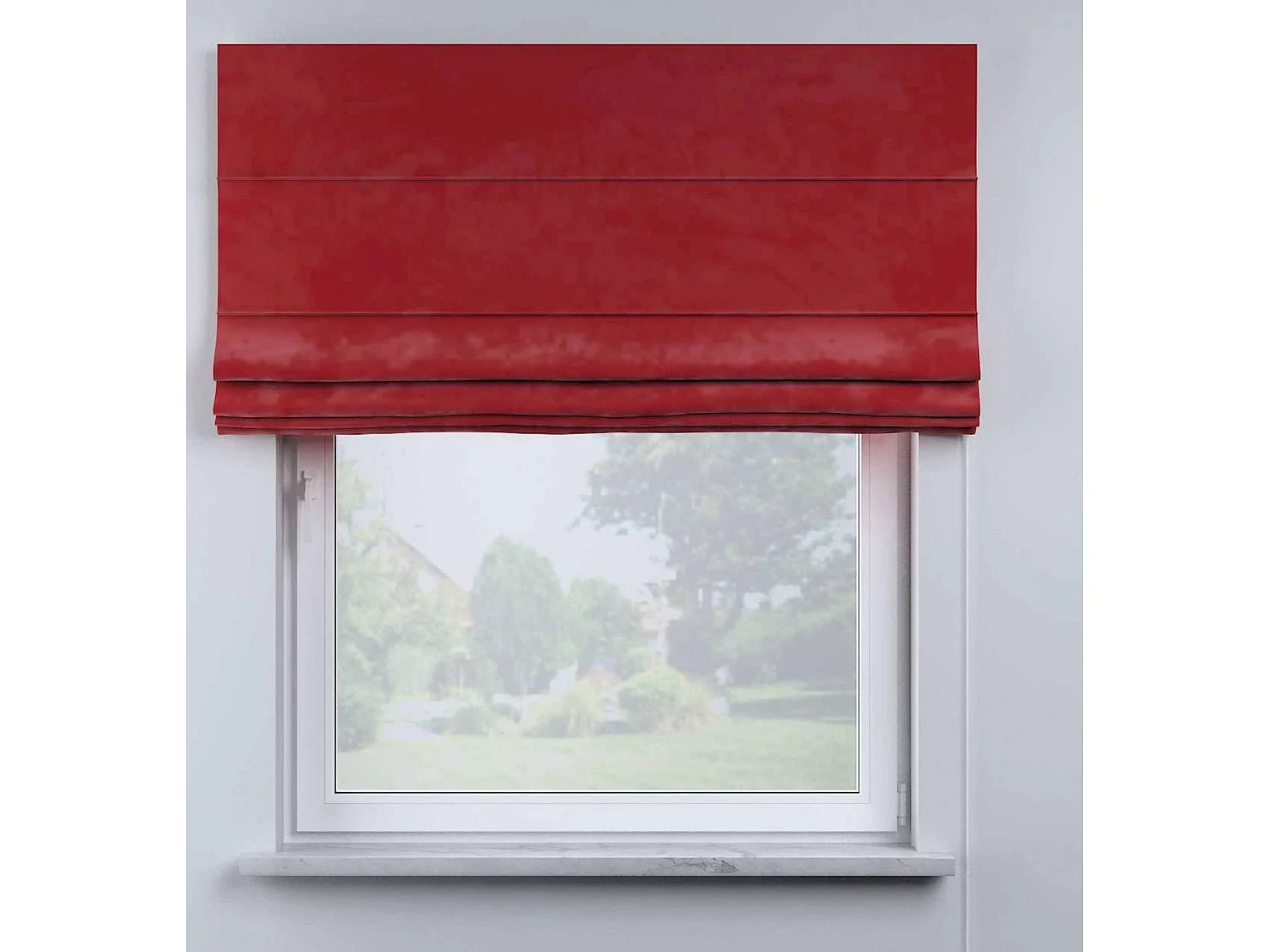 Store vénitien occultant Posh Velvet en velours - 80 x 170 cm