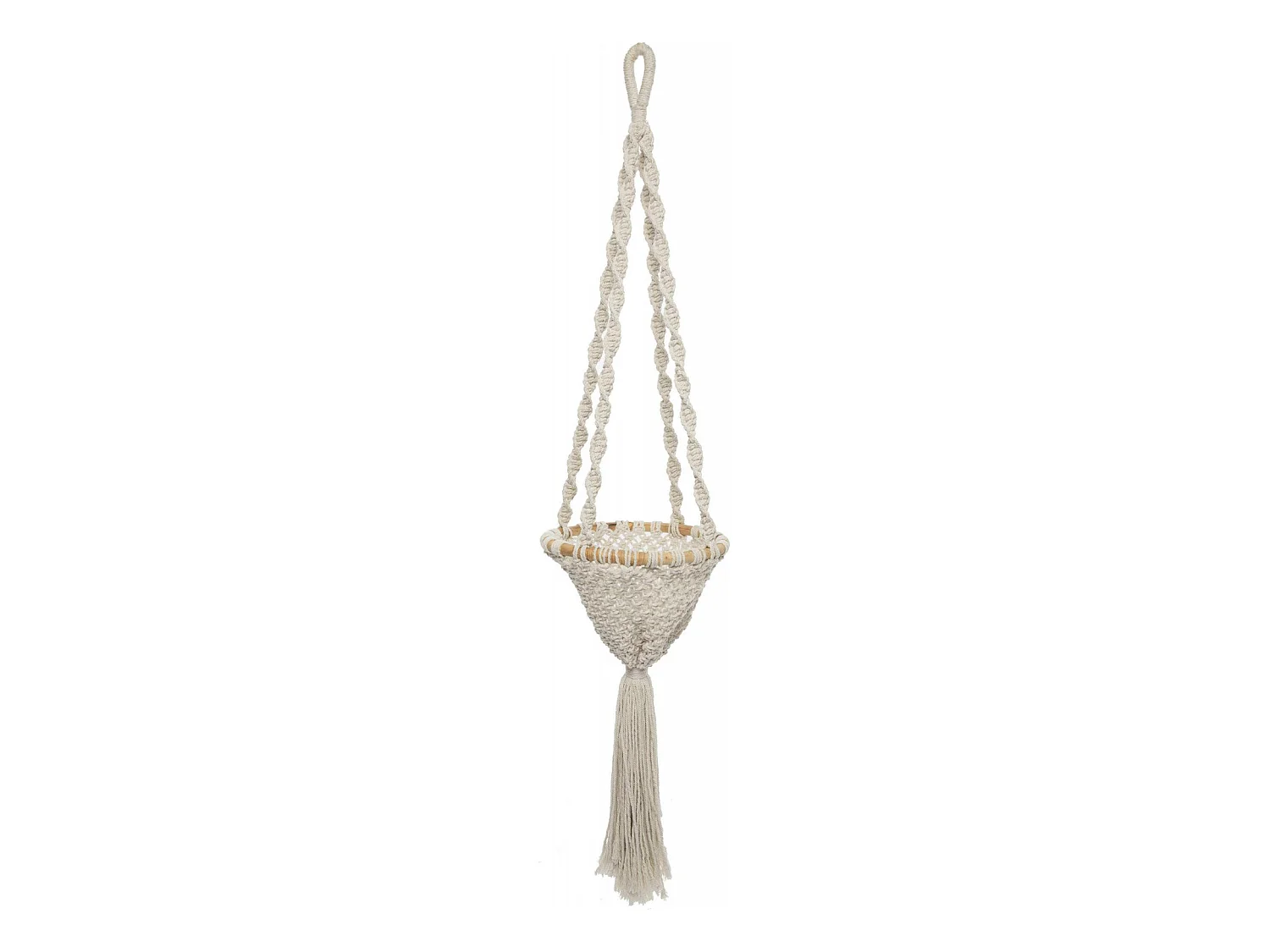 Porte Plante Macramé Élégance Bazar Bizar