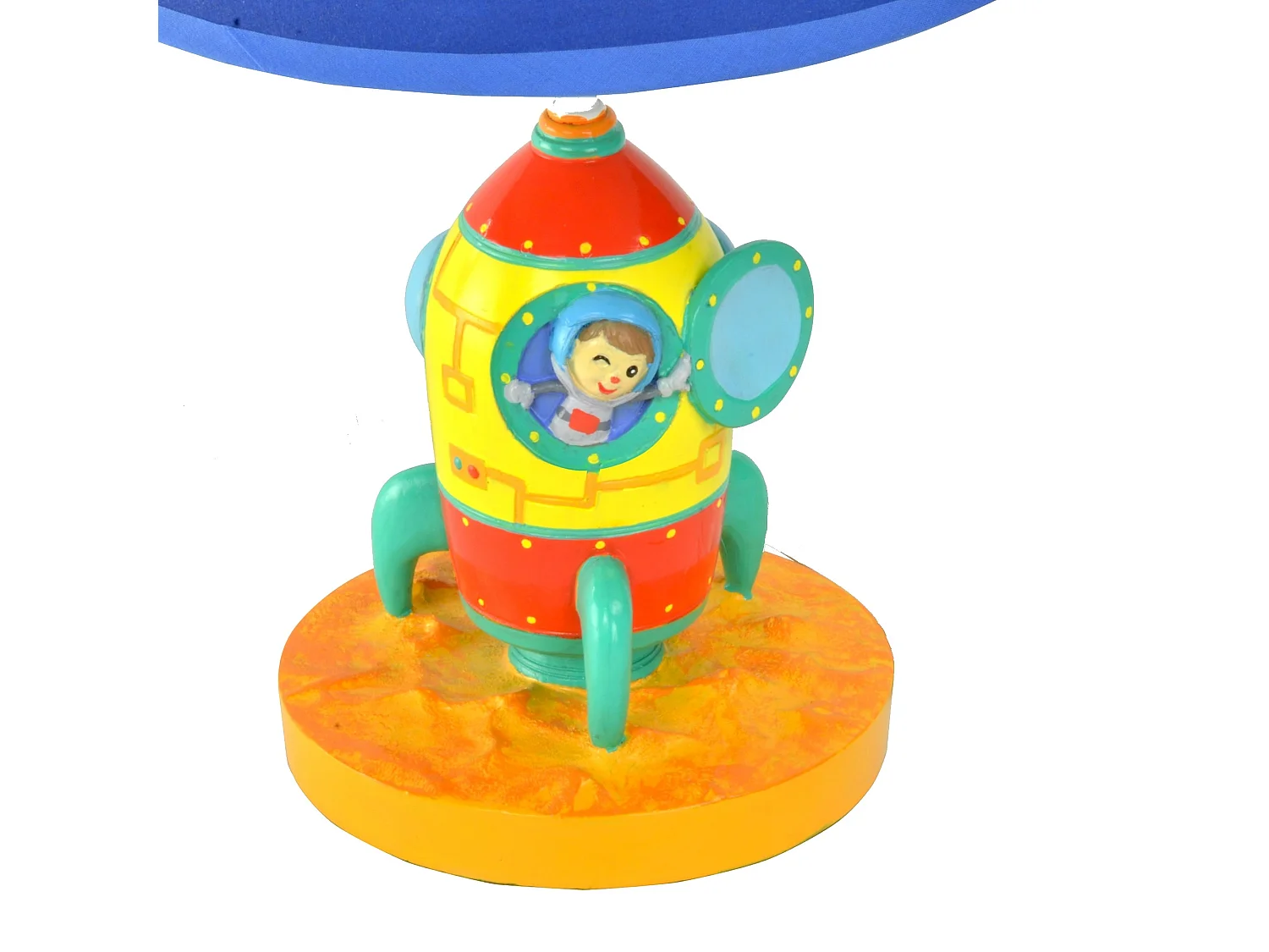 Teamson Kids Tafellamp en Nachtlichtje Voor Kinder - Kinderslaapkamer Accessoires - De Kosmische Ruimte Ontwerp