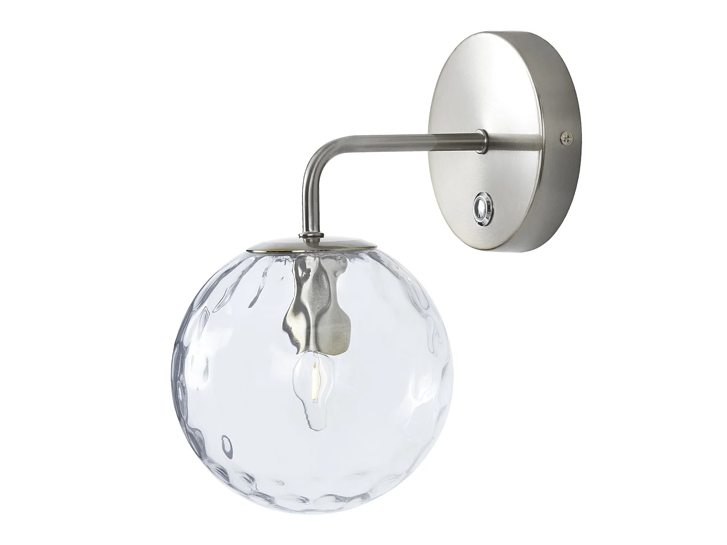 Teamson Home LED driepoottafellamp, witte kap, moderne verlichting VN-L00008-EU