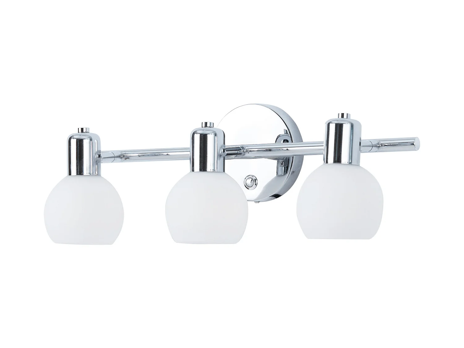 Teamson Home Booglamp|Staande lamp|Arquer gebogen LED vloerlamp, chroom, verlichting VN-L00010-EU