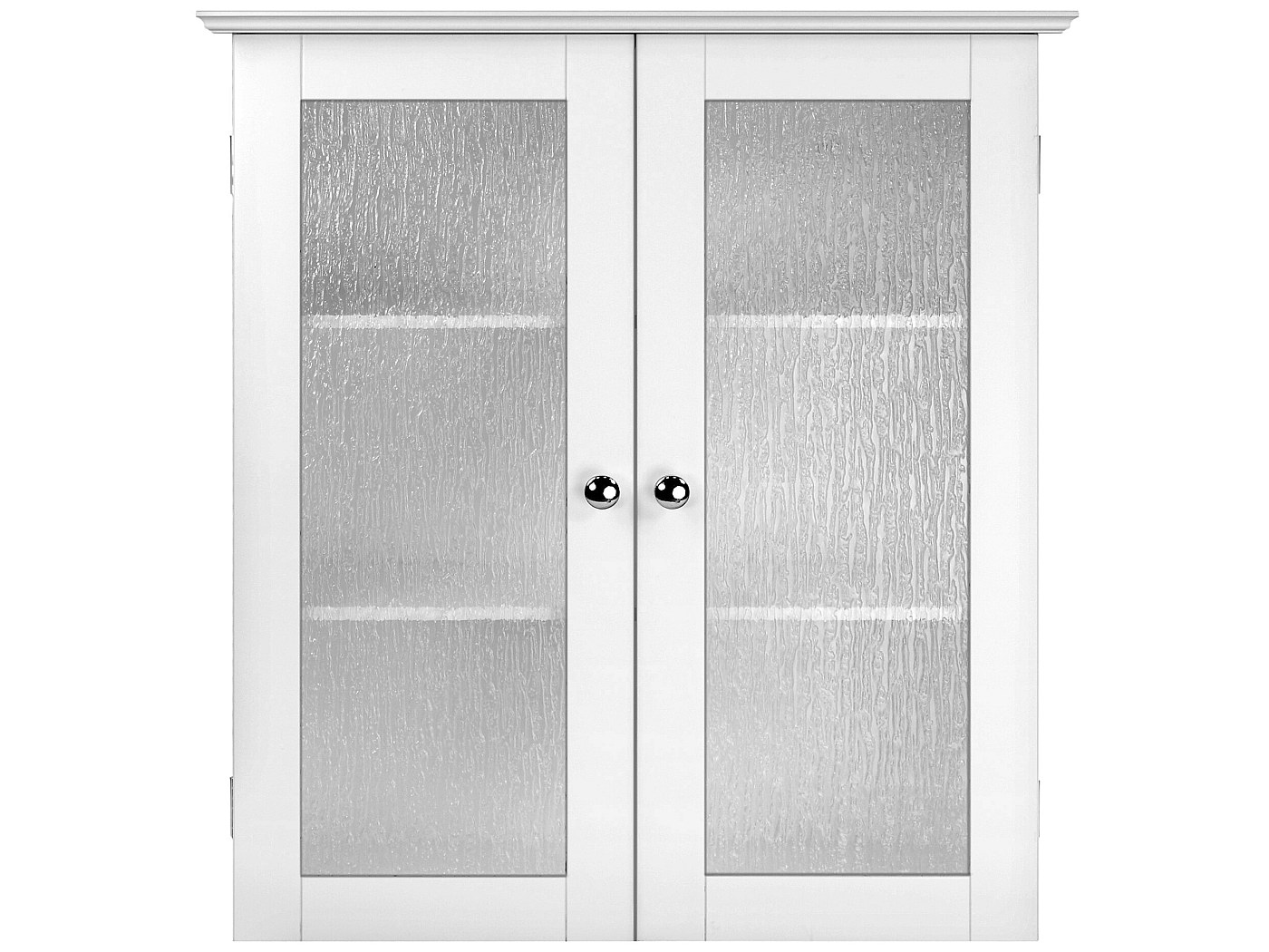 Teamson Home Stratford 18 In. W X 24 In. H Rectangular Framed Wall Bathroom Vanity Mirror In White Dh 0566ba