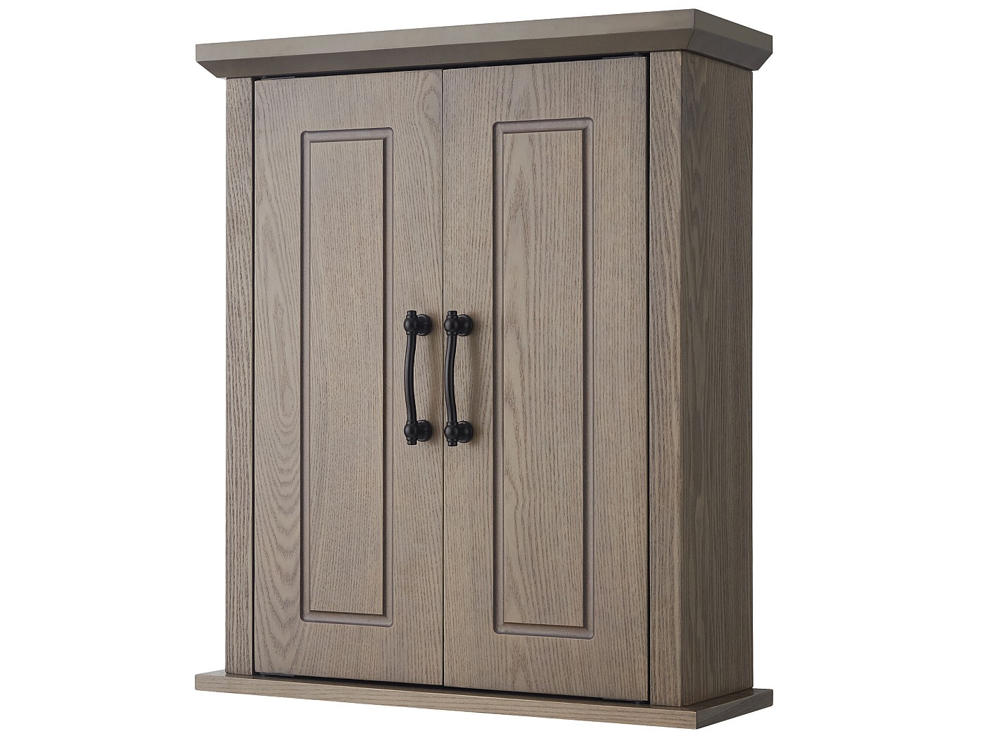 Meuble WC Suspendu Blanc - Armoire Salle De Bain Avec Étagère Réglable - Rangement Pratique 41x18,5x52 Cm - MDF