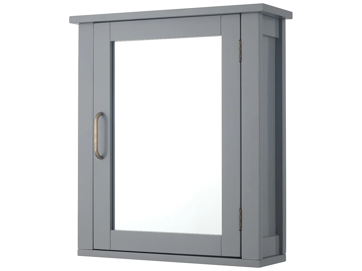 Armoire à pharmacie murale avec miroir avec étagère réglable