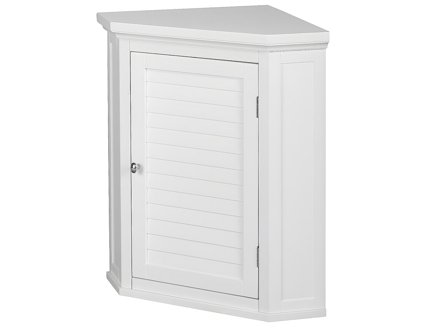 Armadietto Portamedicinale Con Specchio Teamson Home Neal - Bianco, Legno MDF, 61x16x50 Cm, Mensola Regolabile