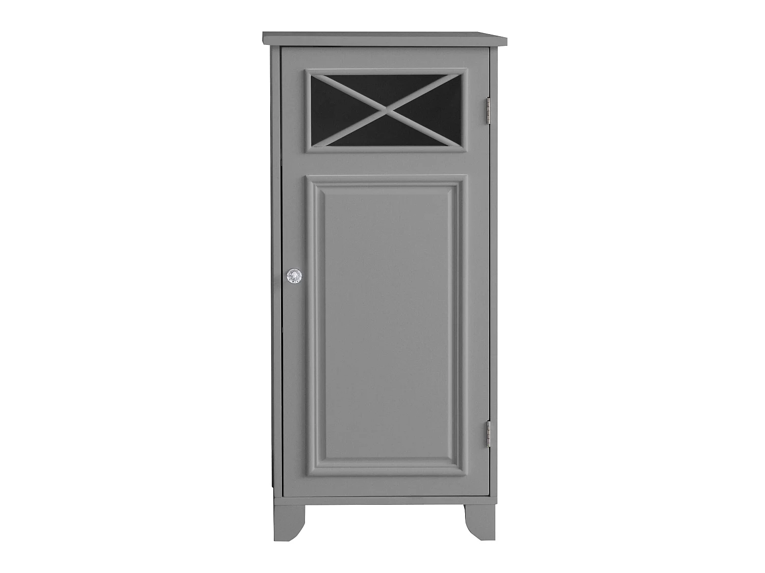 Teamson Home Armoire De Plancher Dawson Avec 1 Porte Gris EHF-6834G