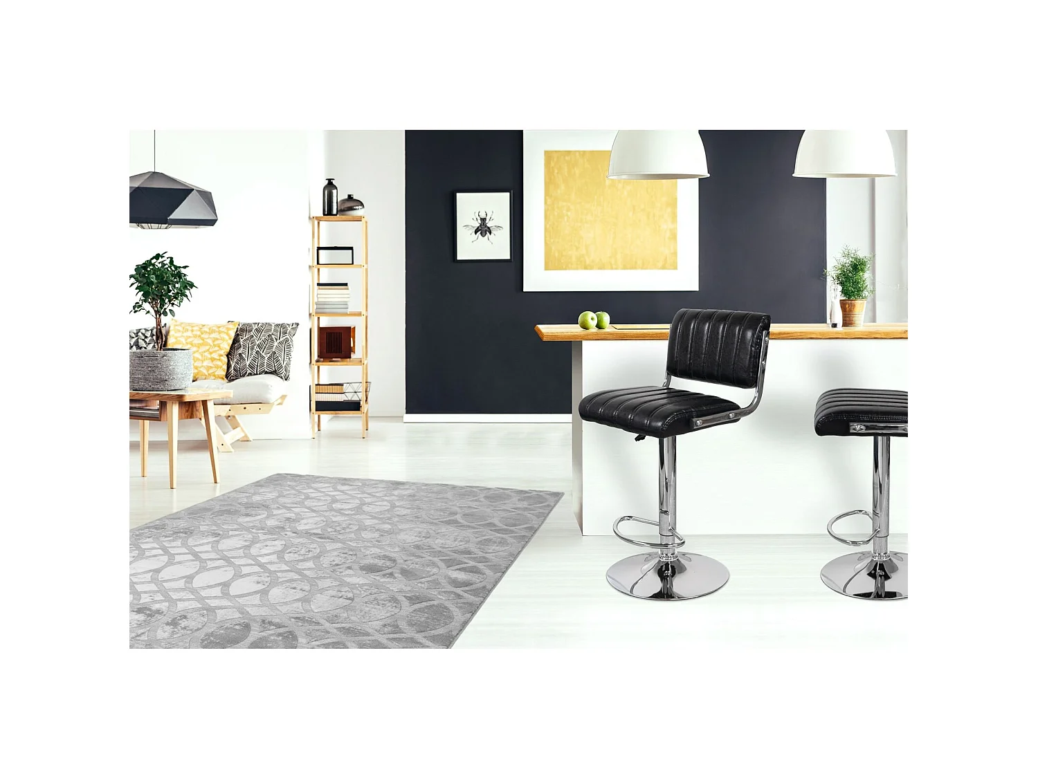 Tabourets de bar minuit old (lot de 2)