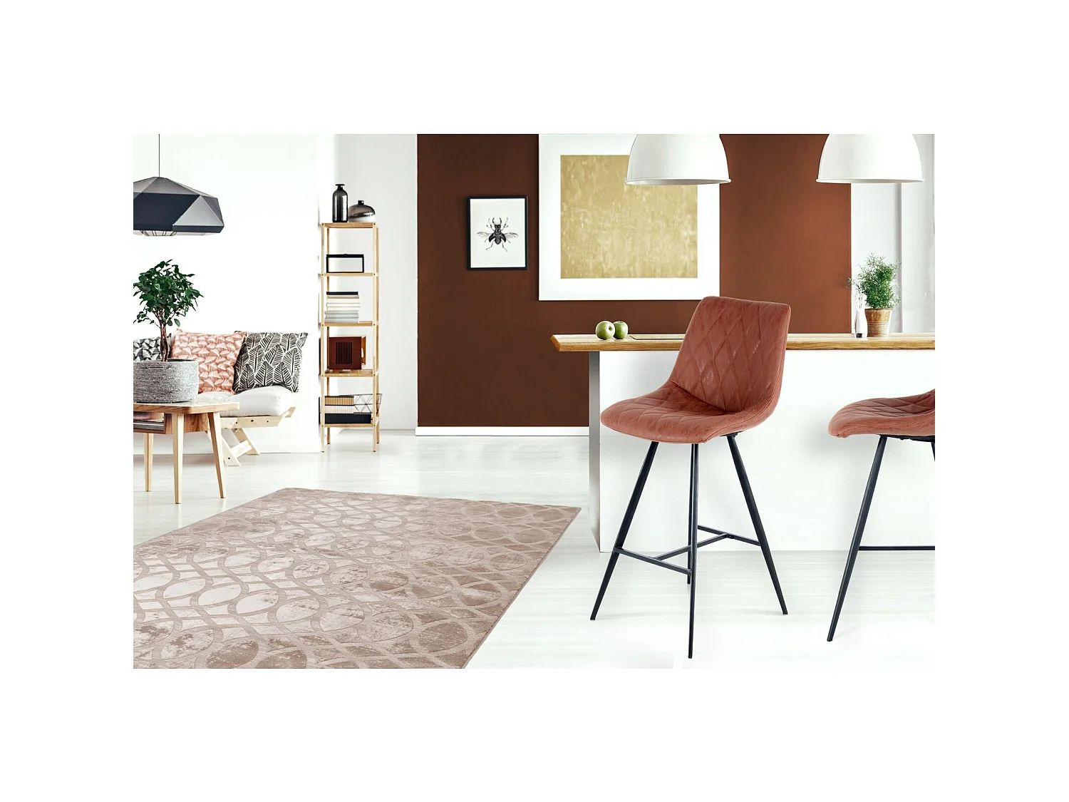 Tabouret de bar frances 425 (lot de 2)