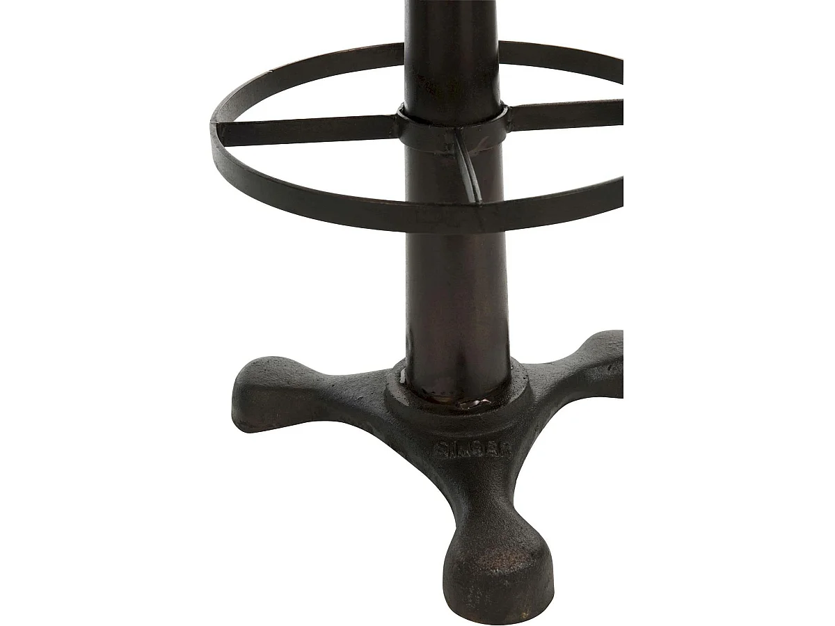 Tabouret cuir metal benanee