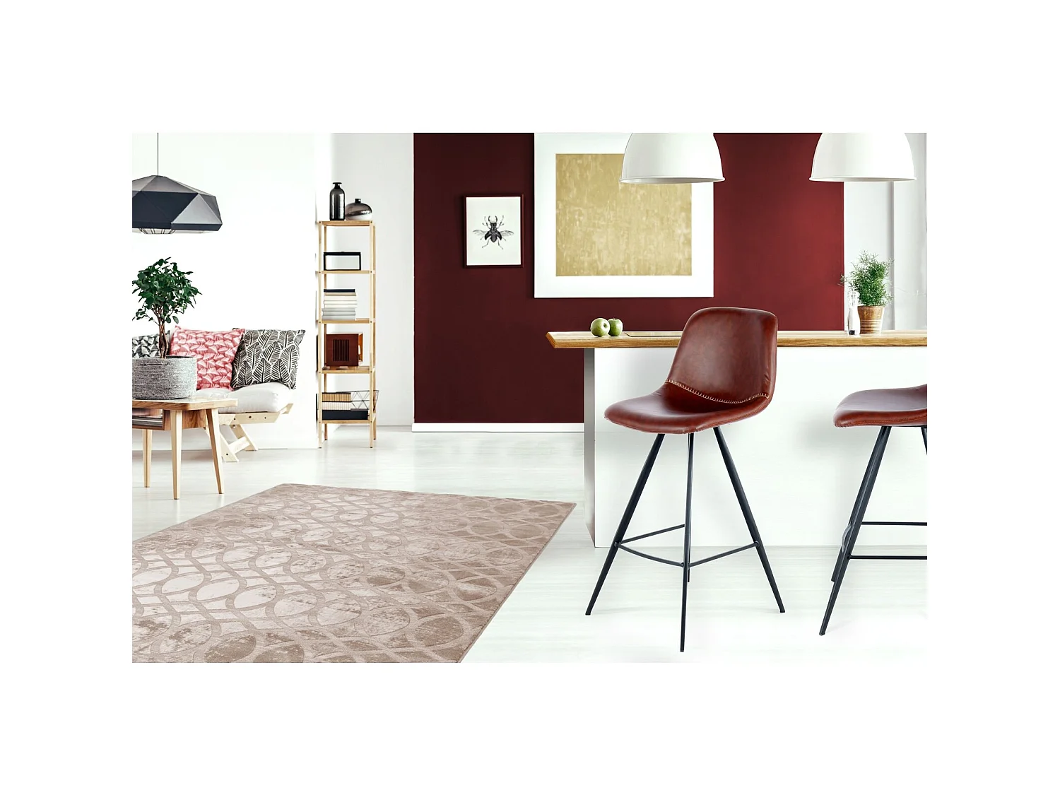 Tabourets de bar samantha 325 (lot de 2)