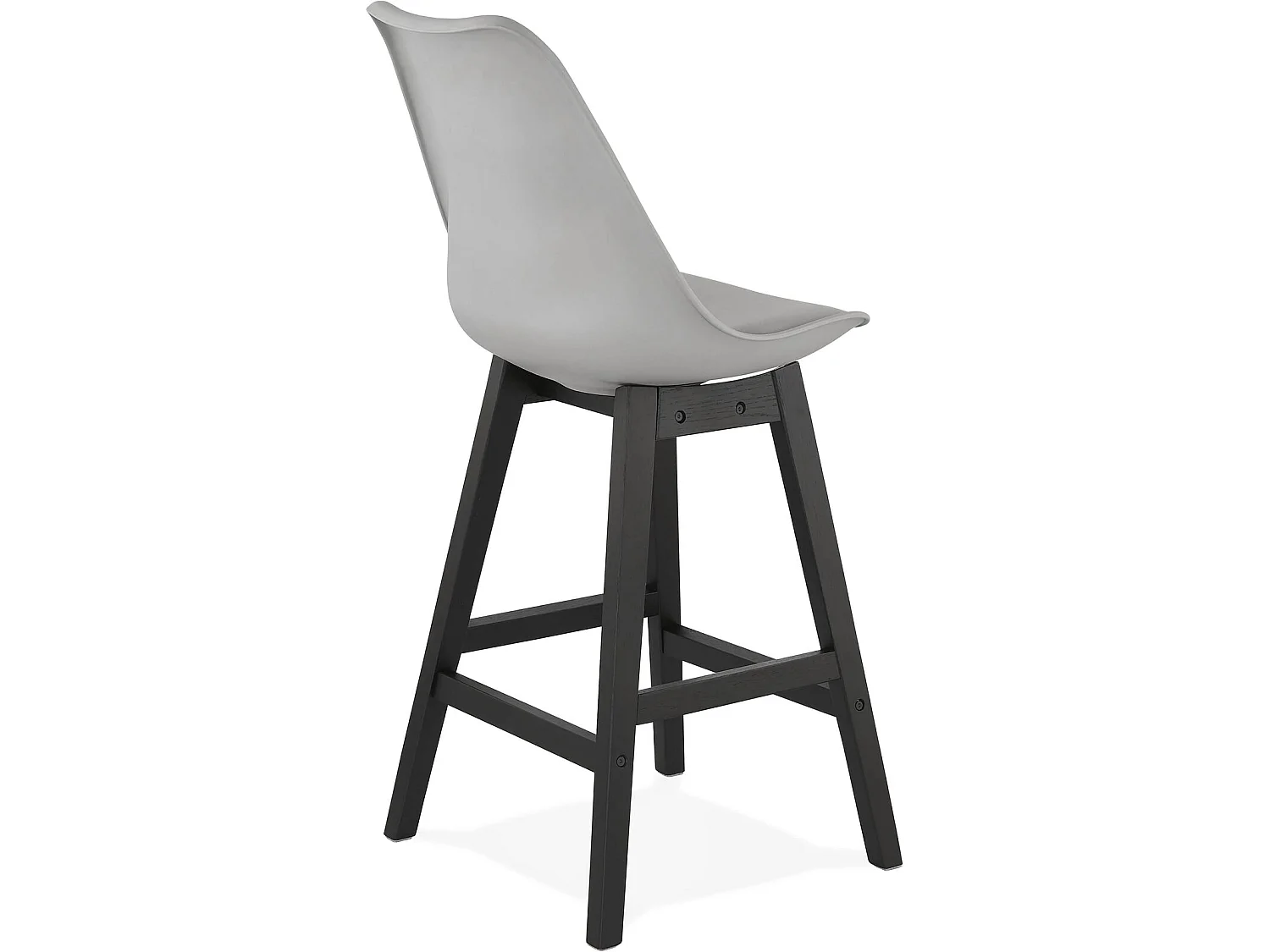 Tabouret de bar design april black mini