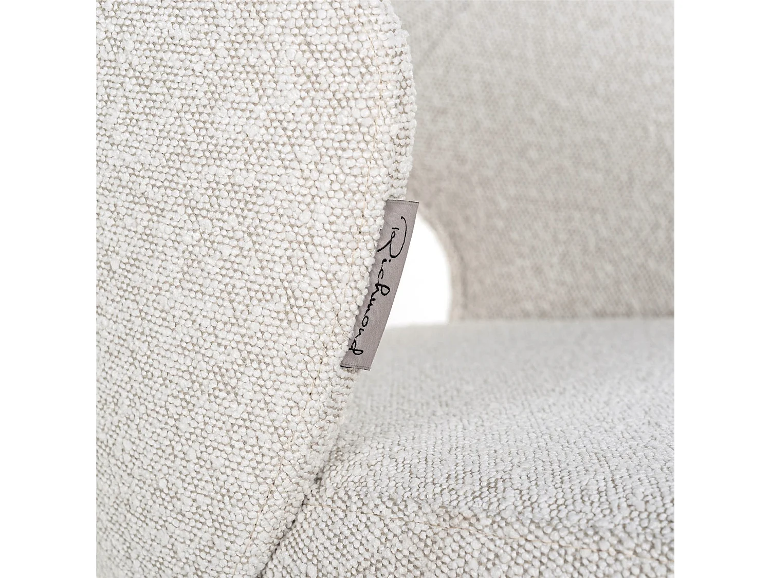 Chaise de bar Savoy bouclé