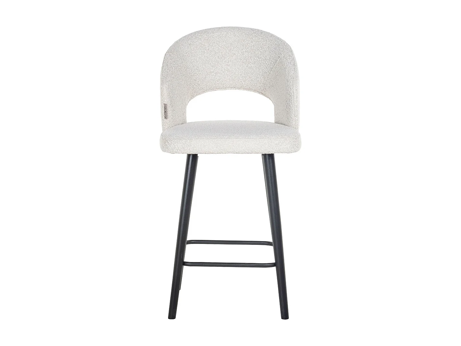 Chaise de bar Savoy bouclé