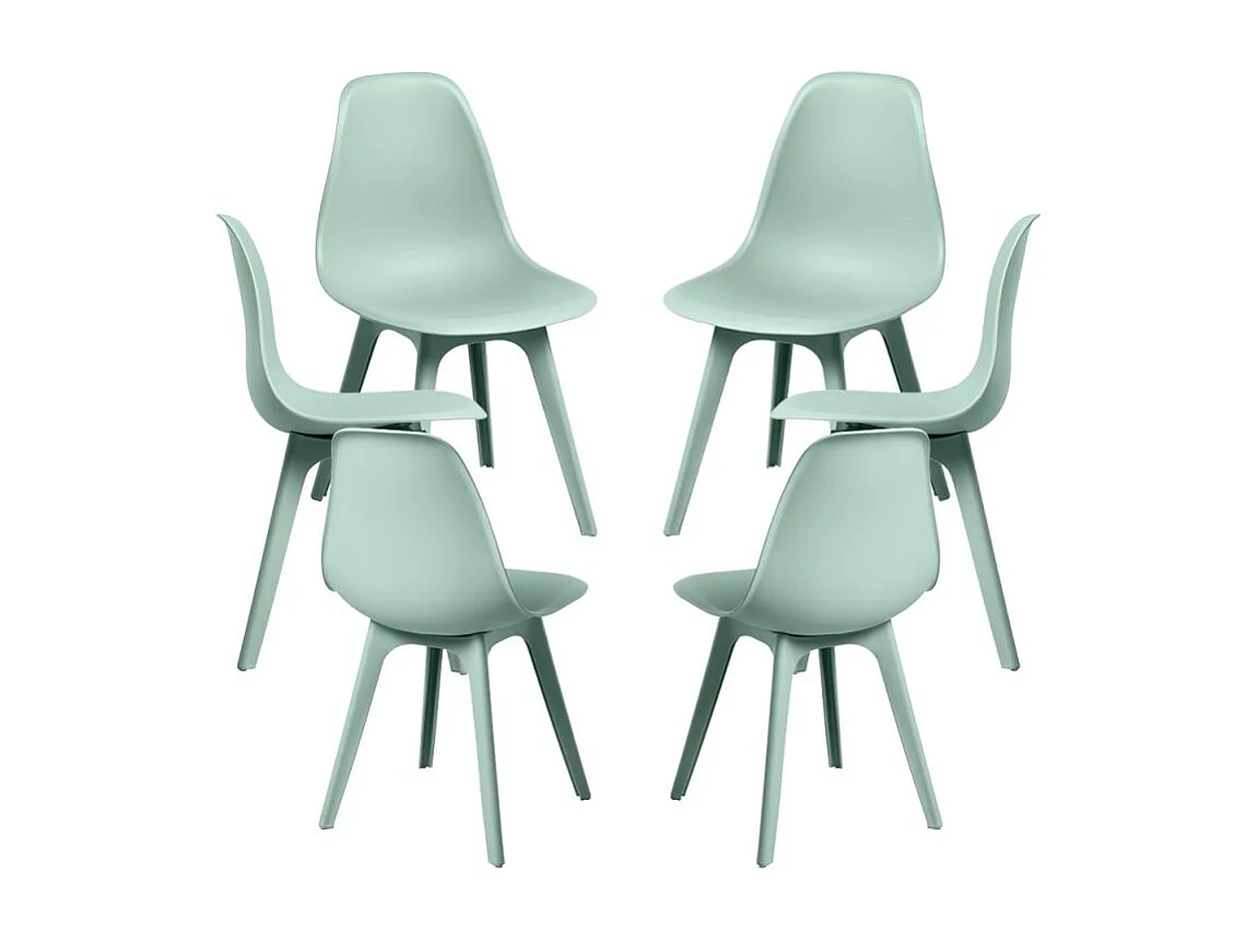Packs Sillas Comedor - Pack 6 Sillas Kelen Suprym - Celadón