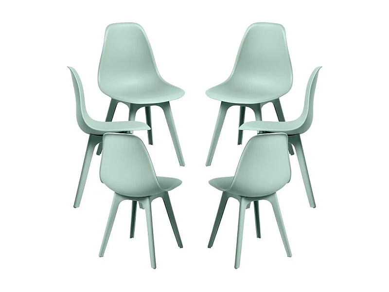 Packs Sillas Comedor - Pack 6 Sillas Kelen Suprym - Celadón