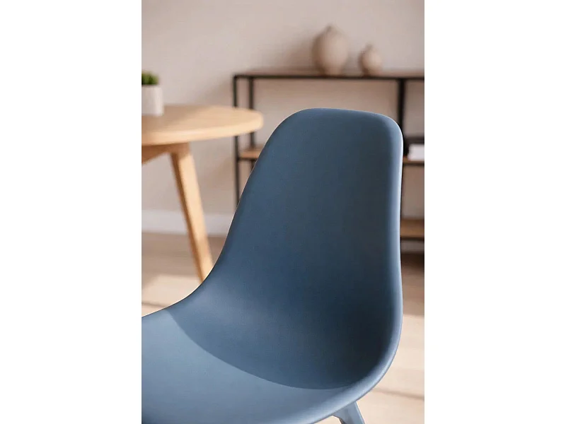 Sillas Comedor - Silla Kelen Suprym - Azul Petróleo