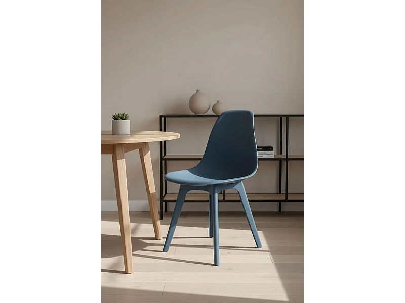Sillas Comedor - Silla Kelen Suprym - Azul Petróleo