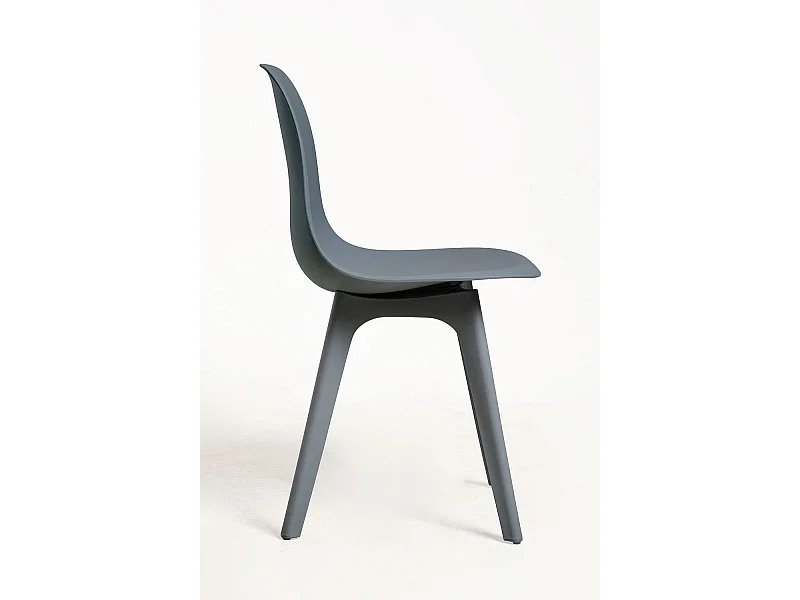 Sillas Comedor - Silla Kelen Suprym - Gris oscuro